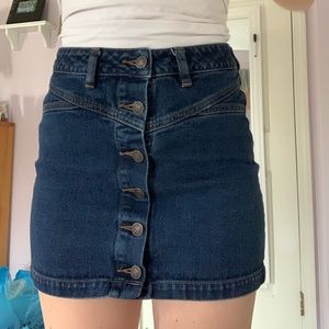 Denim skirt